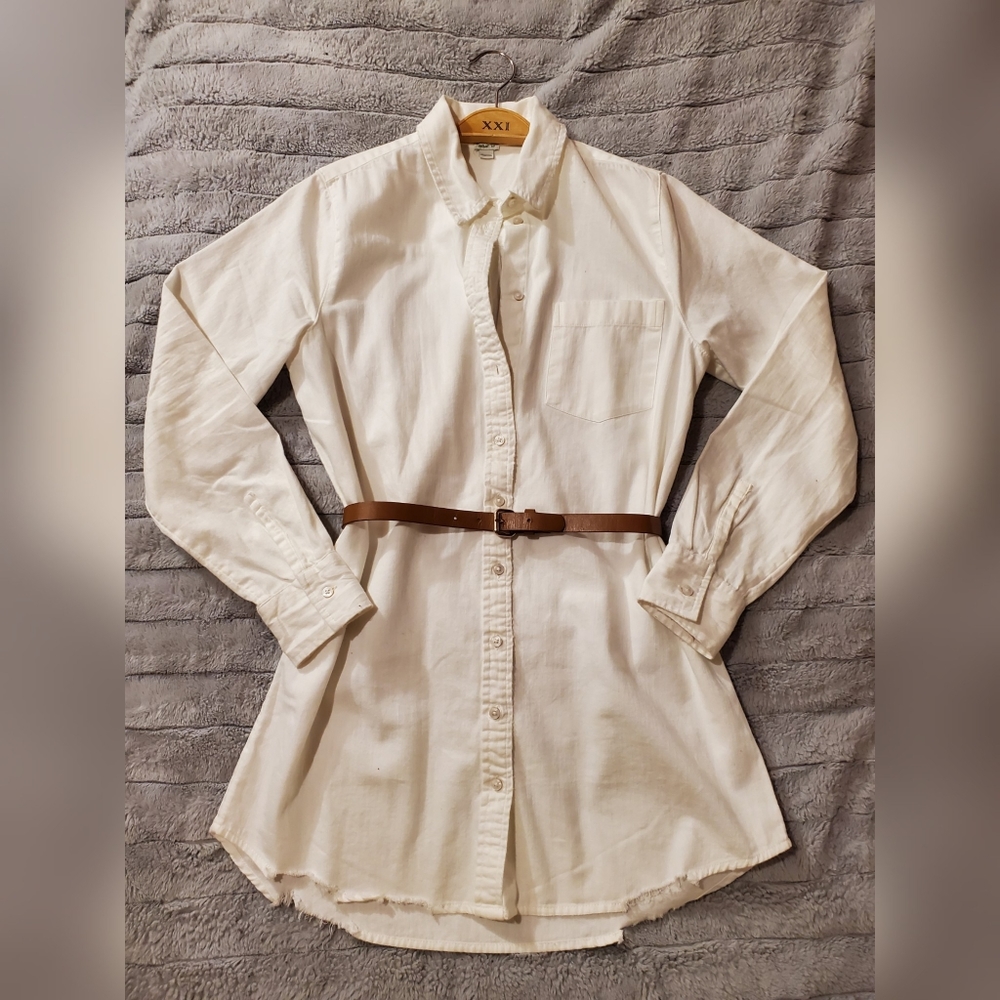 Aerie button down dress/oversized shirt